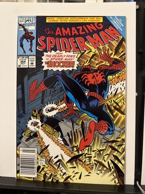 Amazing Spider-Man #364 (1992) Debut of Scourge s White Costume!