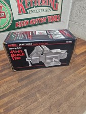 Pp30- Nos Craftsman Utility Bench Vise 4.5 Jaws Swivel 51865 Made In Usa Pp30- Nos Craftsman Utility Bench Vise 4.5 Jaws Swivel 51865 Made In Usa