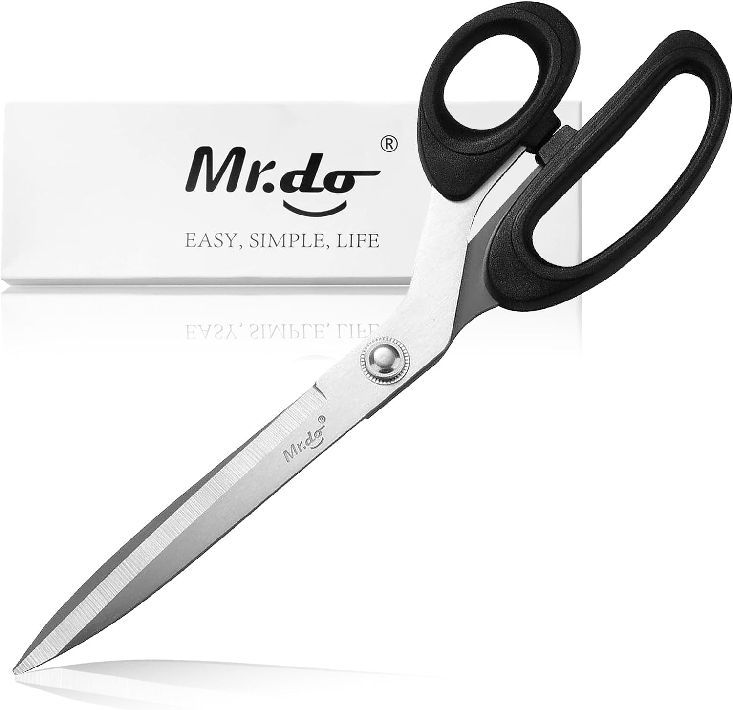 10 Inch Heavy Duty Sharp Fabric Scissors for Sewing and Crafting-image