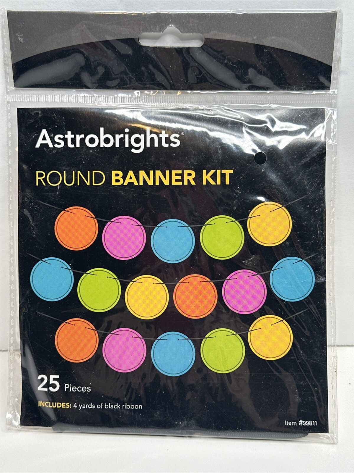 Astrobrights Round Banner Kit 99811 Vibrant Colors for Eye-Catching Displays