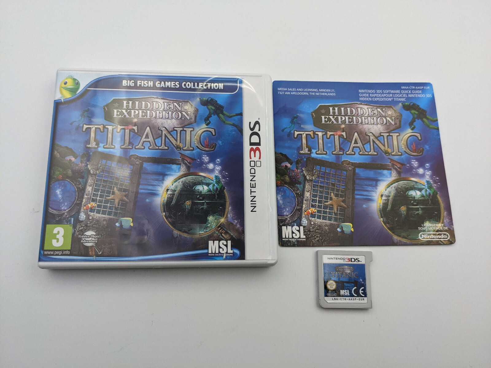 Hidden Expedition: Titanic - Nintendo 3DS Game - 2DS, XL - Free, Fast P&P!