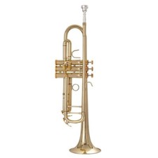 Hot sell professional Free shipping LT180S-37 gold color Bb trumpet with case