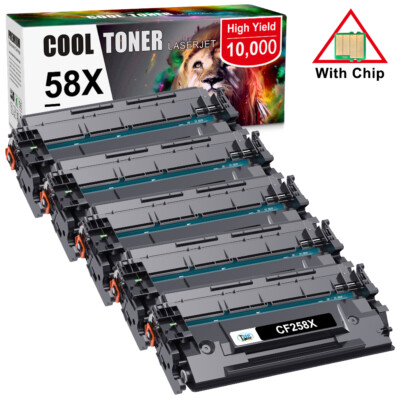 CF258A CF258X Toner For HP 58A 58X LaserJet Pro M404n M404dn M406 MFP M428dw Lot