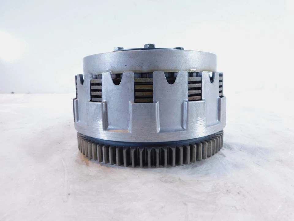 1986-1999 Yamaha Virago 1100 XV1100 Engine Clutch Basket Hub & Pressure Plates - Image 2 of 4