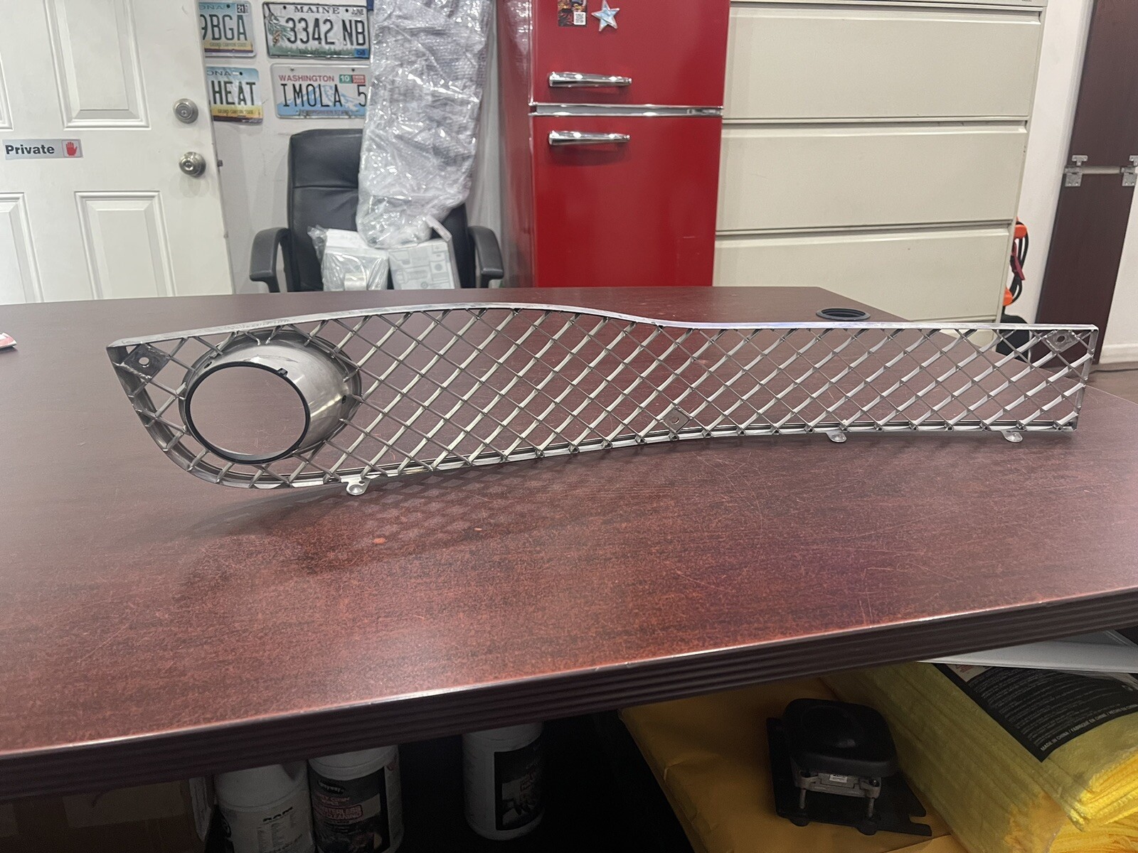 3Y0807667F Bentley Mulsanne Left Bumper Grille