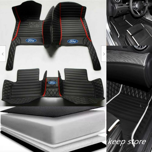 For Ford F150 Full Cab Car Floor Mats Auto Liner Carpets Waterproof 2004-2024 - Picture 20 of 28