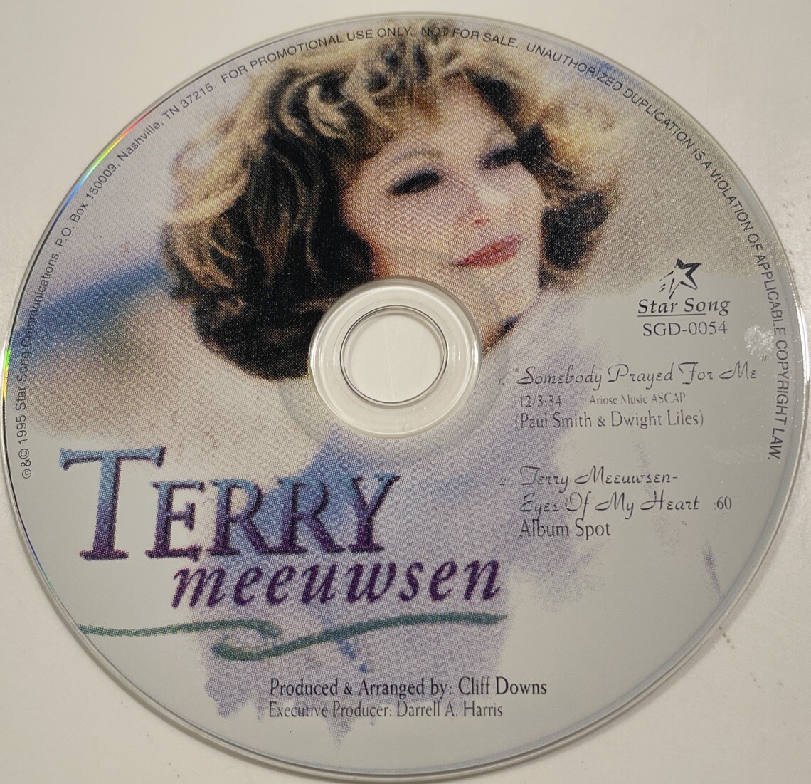 PROMO 700 Club's Terry Meeuwsen RADIO Single “Somebody Prayed For