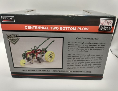 Case Centennial Two 2 Bottomed Plow on rubber 1/16 SPECAST "Classic Series" - Picture 2 of 7