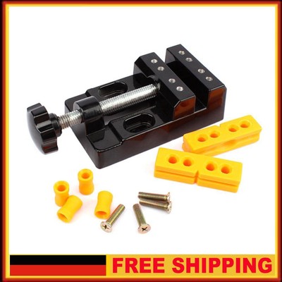 Universal 57mm Adjustable Mini Jaw Bench Clamp Drill Press Fixed Table Vise