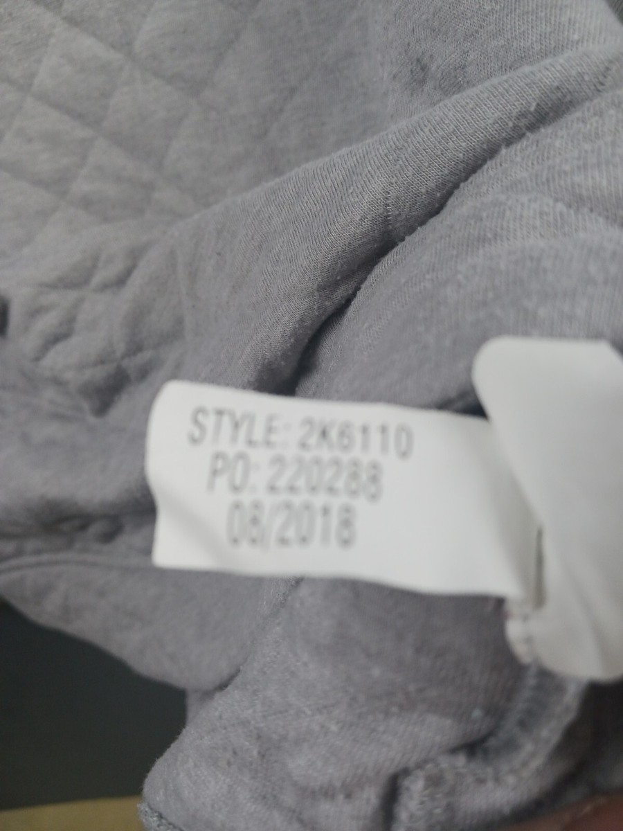 Vineyard Vines Women's Sweater Sz Small Light Gray Funnel Neck