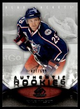 2010-11 SP Game Used ROOKIES Kyle Wilson Rookie 427/699 Columbus Blue Jackets