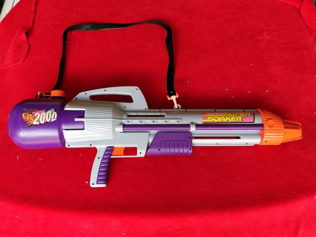 Vintage 1990s LARAMI SUPER SOAKER CPS 2000 Purple With Strap | eBay