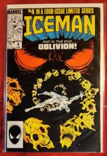 Marvel Comics Iceman #4 1985