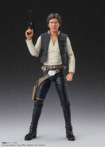 Figura de acción Star Wars A New Hope Han Solo Classic 6 pulgadas S.H.Figuart... - Imagen 4 de 10