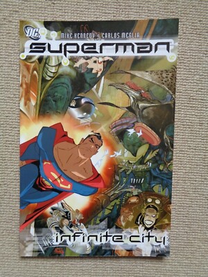 SUPERMAN INFINITE CITY Graphic Novel 1401200664 carlos meglia BRAND NEW BOOK 