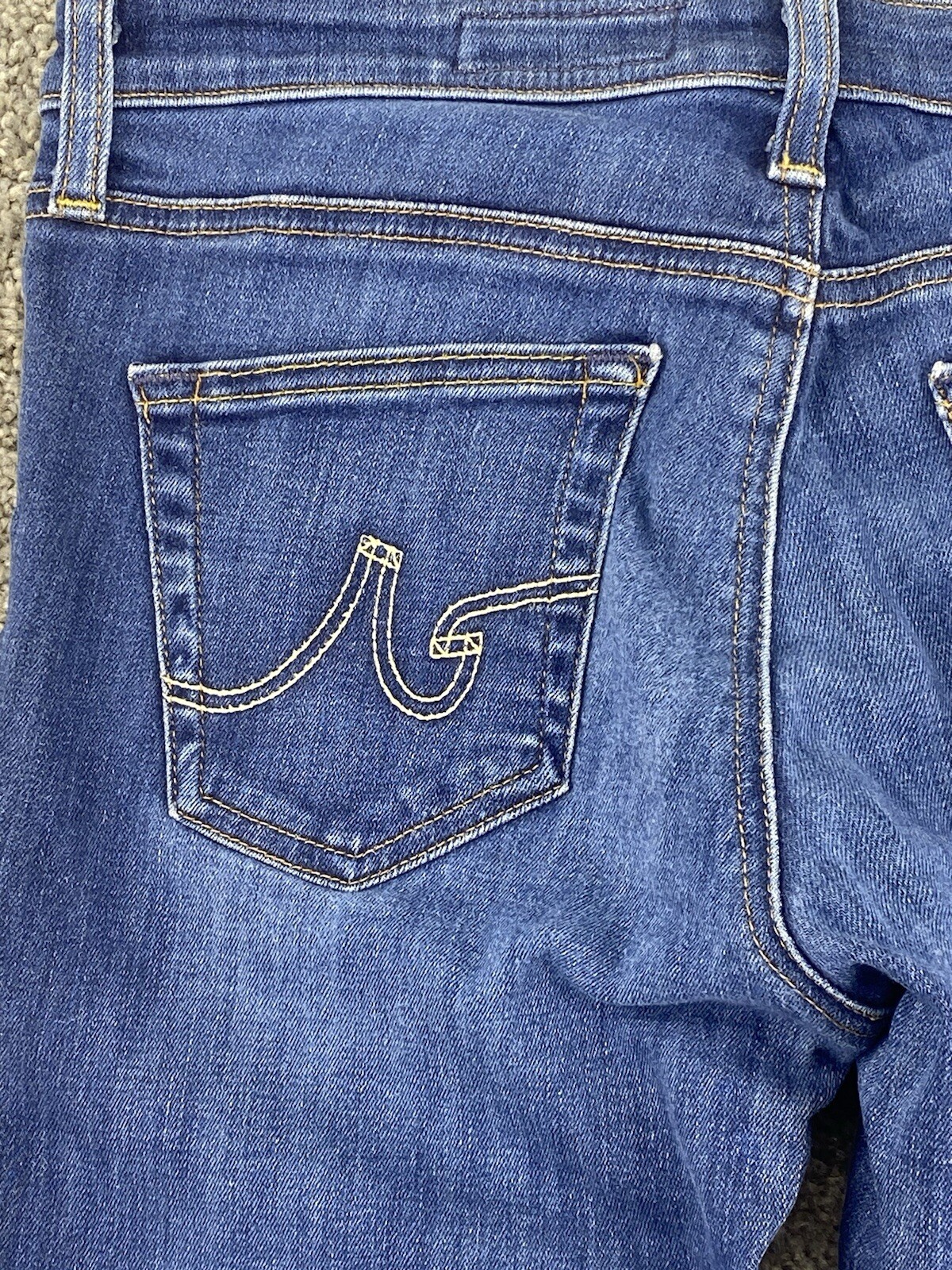 AG Adriano Goldschmied Jeans Sz 28R The Legging Super Skinny Women's Dark Wash thumbnail 13