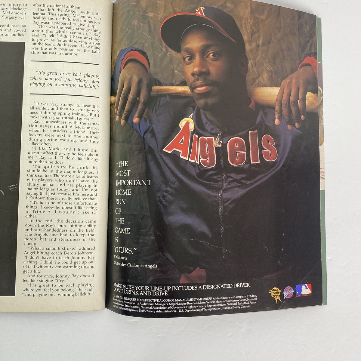 MLB 80年代 オールスターゲーム オフィシャルプログラム 5冊セット MLB All-Star Game California Angels 1989 Official Scorebook
