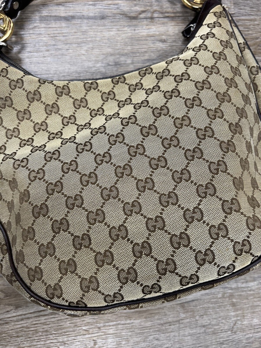 Gucci グッチ GGツインズ ワンショルダーバッグ Gucci Gg Canvas Twins Hobo | eBay