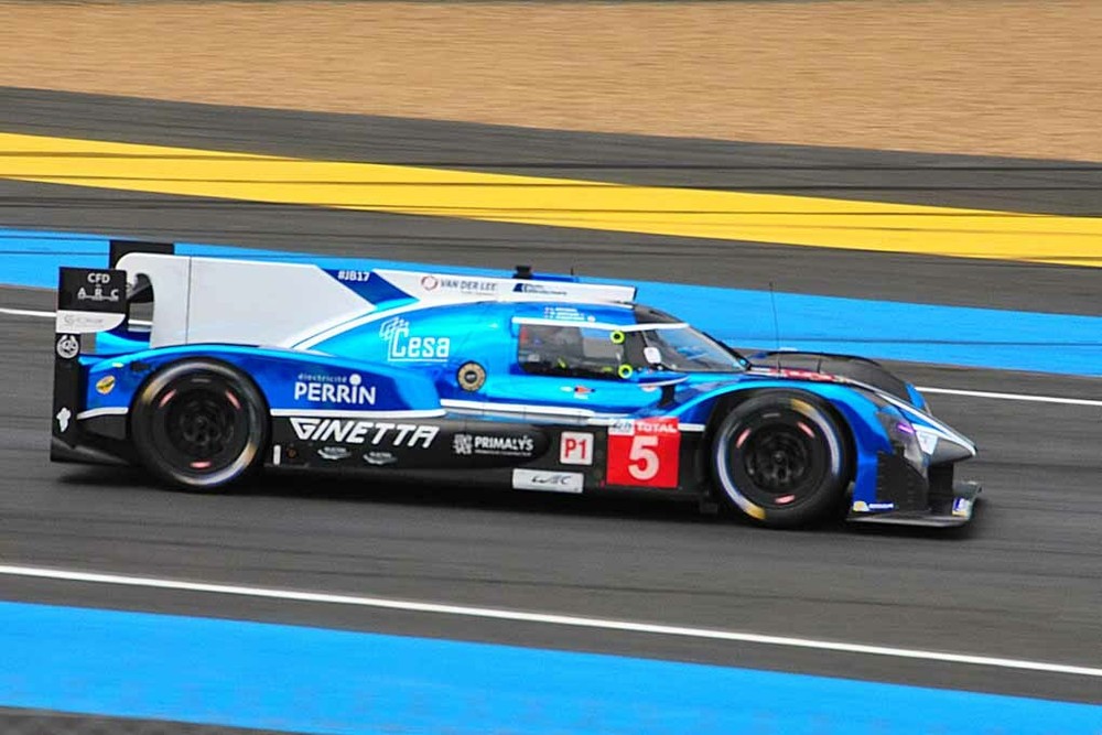 Ginetta G60 LT P1 Mecachrome No5 2018 Le Mans Motorsport Photo