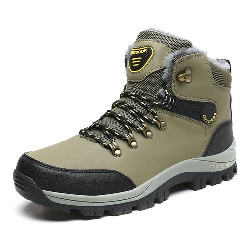 Winter Waterproof Sneakers Snow Boots Hiking Boots High Top Non-slip Work Shoes - Picture 2 of 24