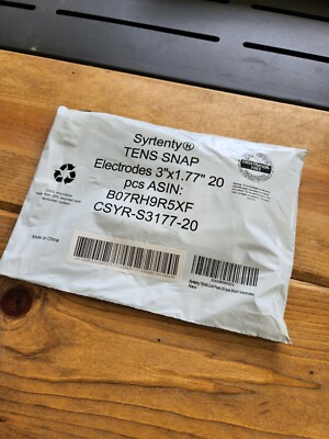 Sentry Self Adhesive Electrodes Reusable,  3'' X 1.77'' 20 Pack