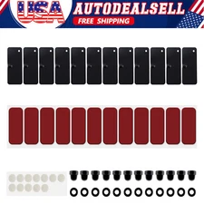 For Ford Mustang Camaro Dodge Rear Window Louvers Installation Hardware Kit