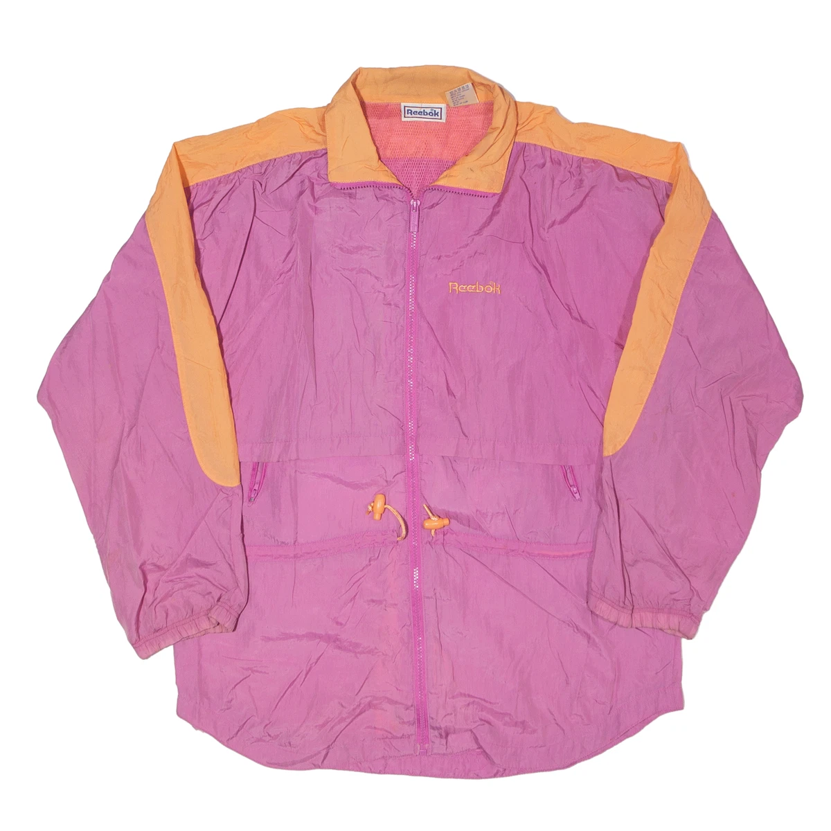 Reebok jacket vintage pink deals