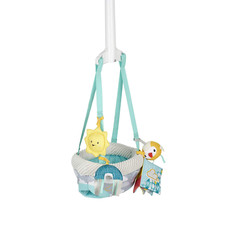 Exersaucer Baby Hanging Clampable Doorway Jumper with 4 Removable Toys, Peek A