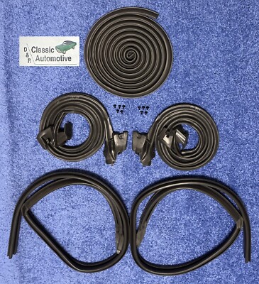 68-69 Camaro Firebird Weatherstrip Kit 5pc Doors Roof Rail Trunk Coupe 1968 1969