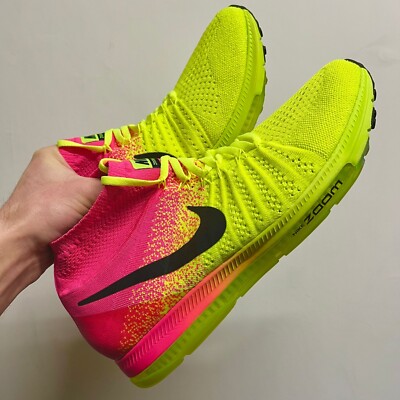 Nike Zoom All Out Flyknit OC GRÖSSE 10 Herren Sportschuhe *ANPROBIERT* UVP 180£ SELTEN