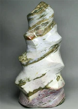 6.08lb Natural Ocean Jasper Agate flame Quartz Crystal Freeform Madagascar