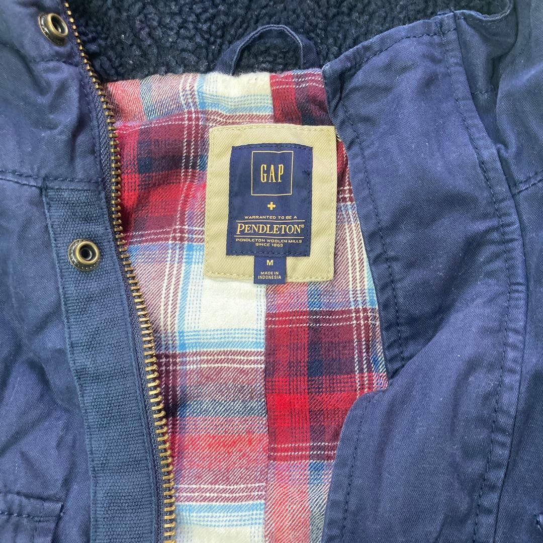 GAP Pendleton Outerwear Warm Wool Check Coat Jack… - image 2