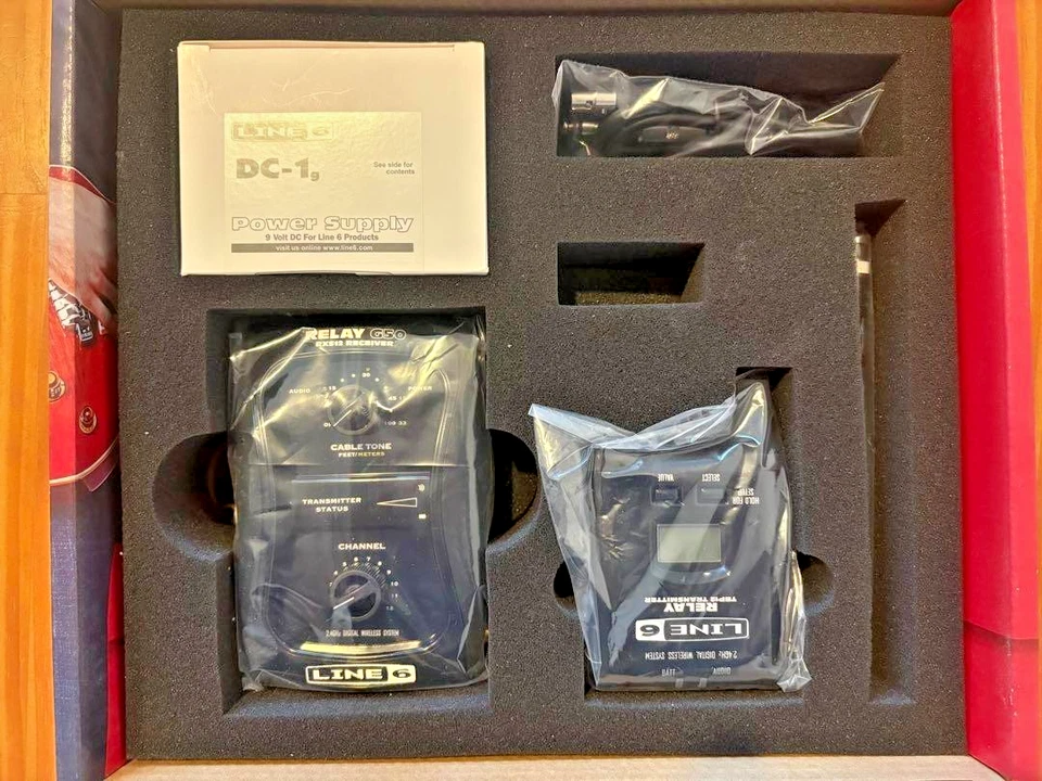 LINE 6 Relay G50 Wireless Guitar Transmitter Used From Japan Free Shipping - Image 3 of 3