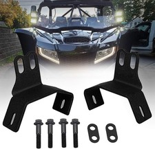 A Pillar Roll Bar Dual Led Working Pod Lights Mounting Brackets Compatible