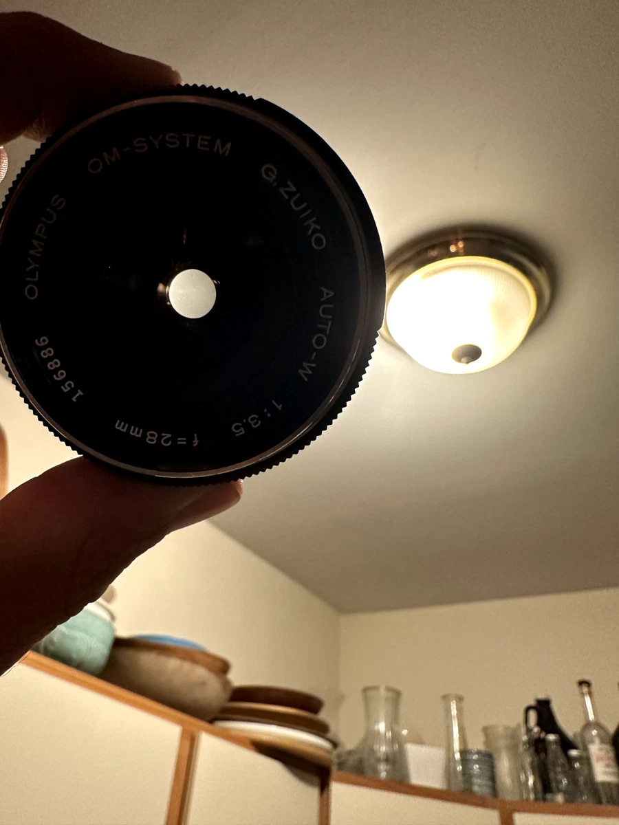 F/3.5 Camera Lenses Olympus Zuiko 28mm Focal for sale | eBay