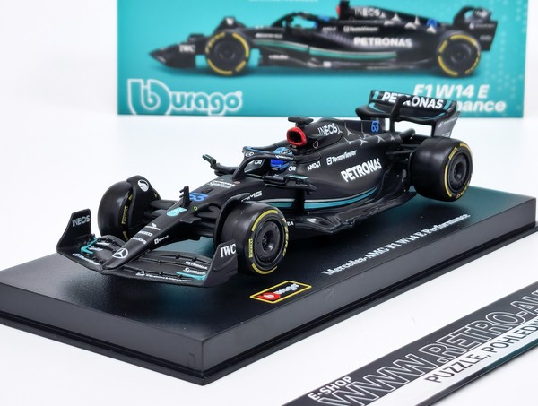 Mercedes Amg W14 E Performance F1 #63 G.Russell 2023 - Bburago 1:43-image