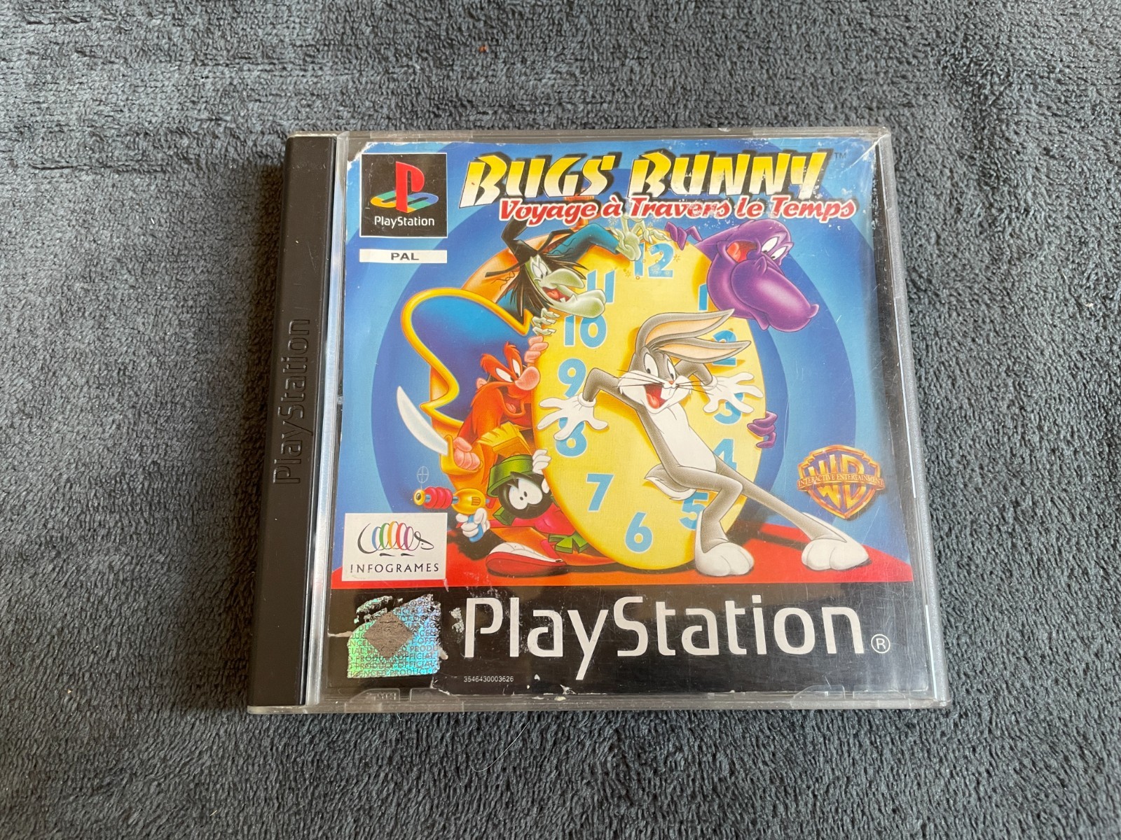 Bugs Bunny: Voyage à travers le temps sans notice sur Playstation 1 - PS1 FR