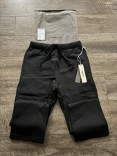 NEW Essentials Fear of God Relaxed Sweatpants Black Size XS 100% Authentic✅