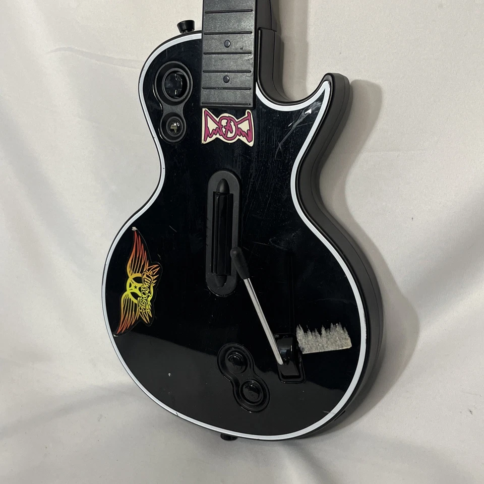 PS3 Guitar Hero 95123.805 Gibson Les Paul Guitar Controller Black No Dongle Read - Image 3 of 4