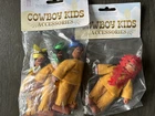 THE DOLLSHOUSE EMPORIUM COWBOY KIDS FIGURE SETS THE AVAGO TRIBE & RUNNING BEAR