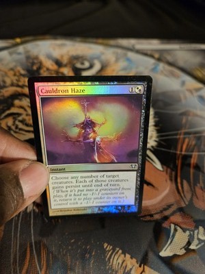 Cauldron Haze Eventide Foil Lightly Played MTG 