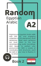 Random Egyptian Arabic A2 (Book 2) by Hend Khaled Paperback Book