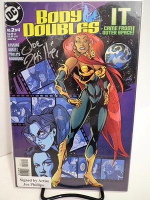 DC Comic Body Double Issue 2 Signed Joe Phillips It Came From Outer Space NEW
