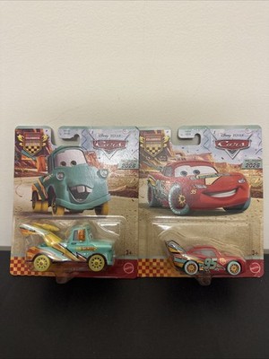NEW 2026 Disney Pixar Cars  Race To Celebrate  MATER & LIGHTNING MCQEEN NEW