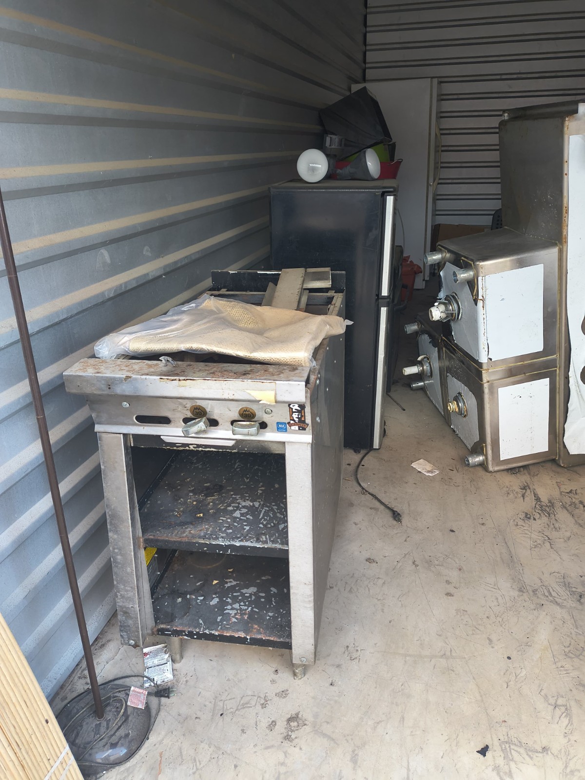 Mischaleneous Commercial Kitchen Equipment Lot w/ Oven Range Unit, Stainless