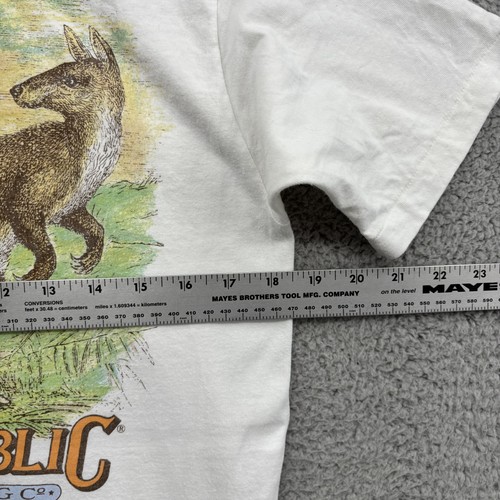 Banana Republic Vintage Shirt Mens Small Kangaroo Single Stitch Travel Safari - Picture 10 of 14