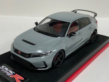 1/18 MotorHelix Honda Civic Type R ( FL5 ) from 2023 Sonic Gray RHD Custom Base