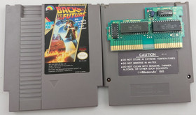 Back to the Future (Nintendo Entertainment System, NES 1989) Game Only - Tested