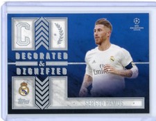 2015-16 TOPPS UCL SHOWCASE DECORATED & DIGNIF...