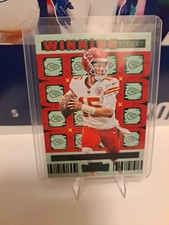 2022 Panini Contenders - Winning Ticket Patrick Mahomes II #WT-PMA Emerald